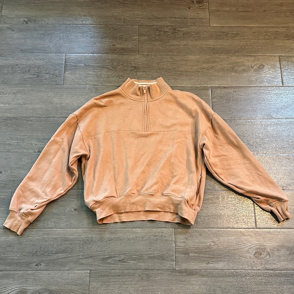PINK Victoria's Secret Cozy Tan Pullover
